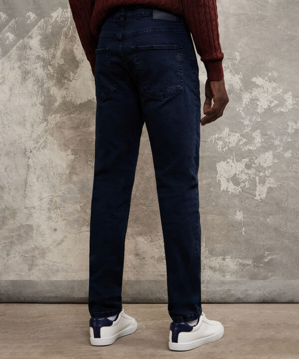 Jean Slim Tono Black y Blue