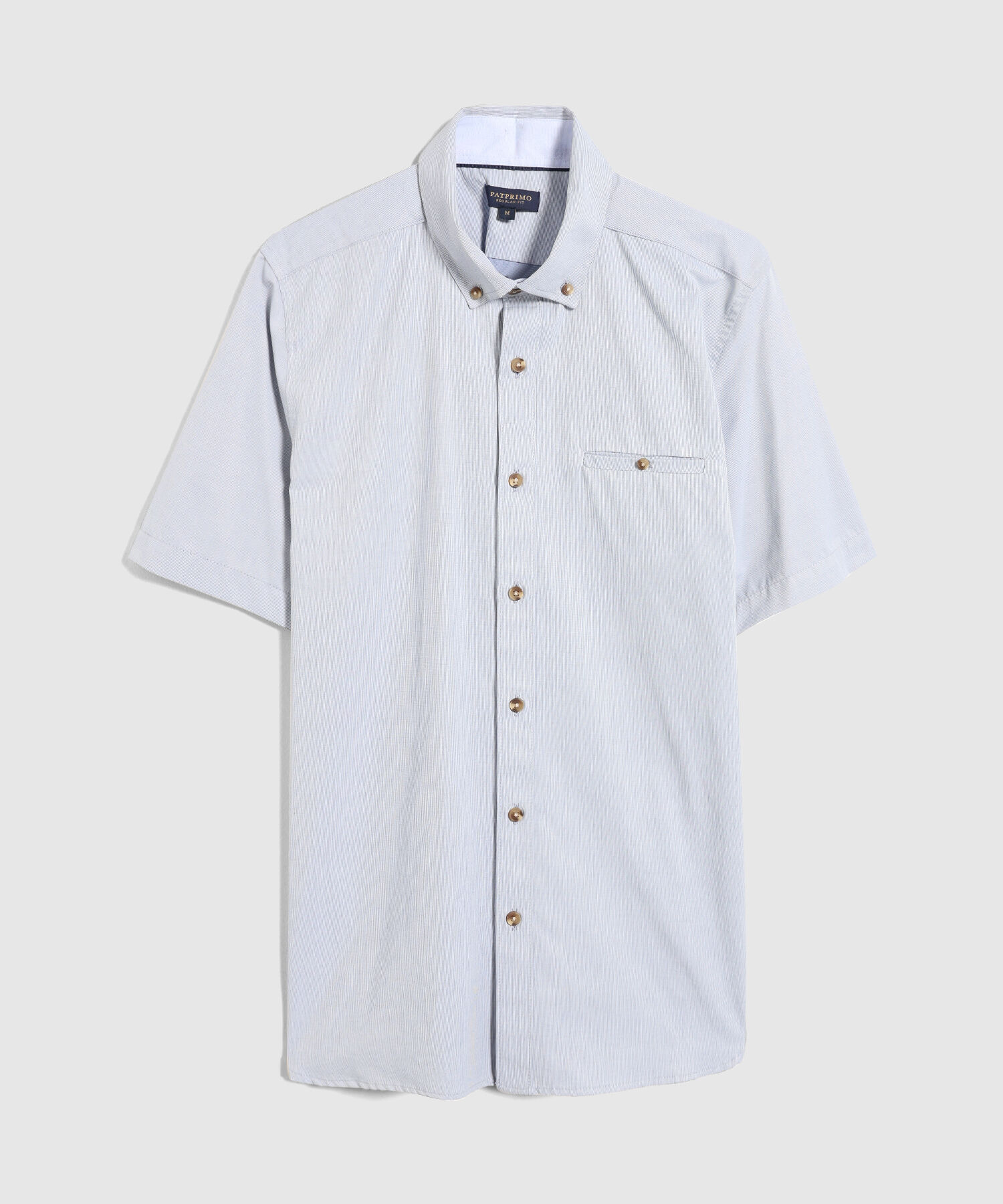 Camisa Manga Corta Unicolor