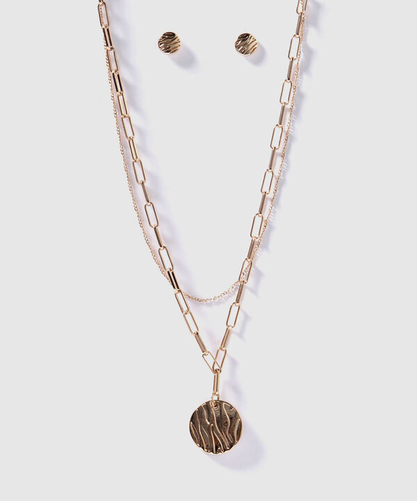 Set De Collar Y Aretes image number null