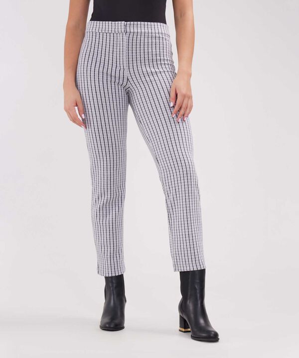 Leggins Bota Recta, Tiro Alto Con Pretina Y Cierre image number null