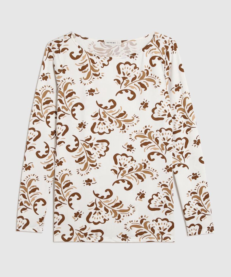 Camiseta Manga Larga Estampada