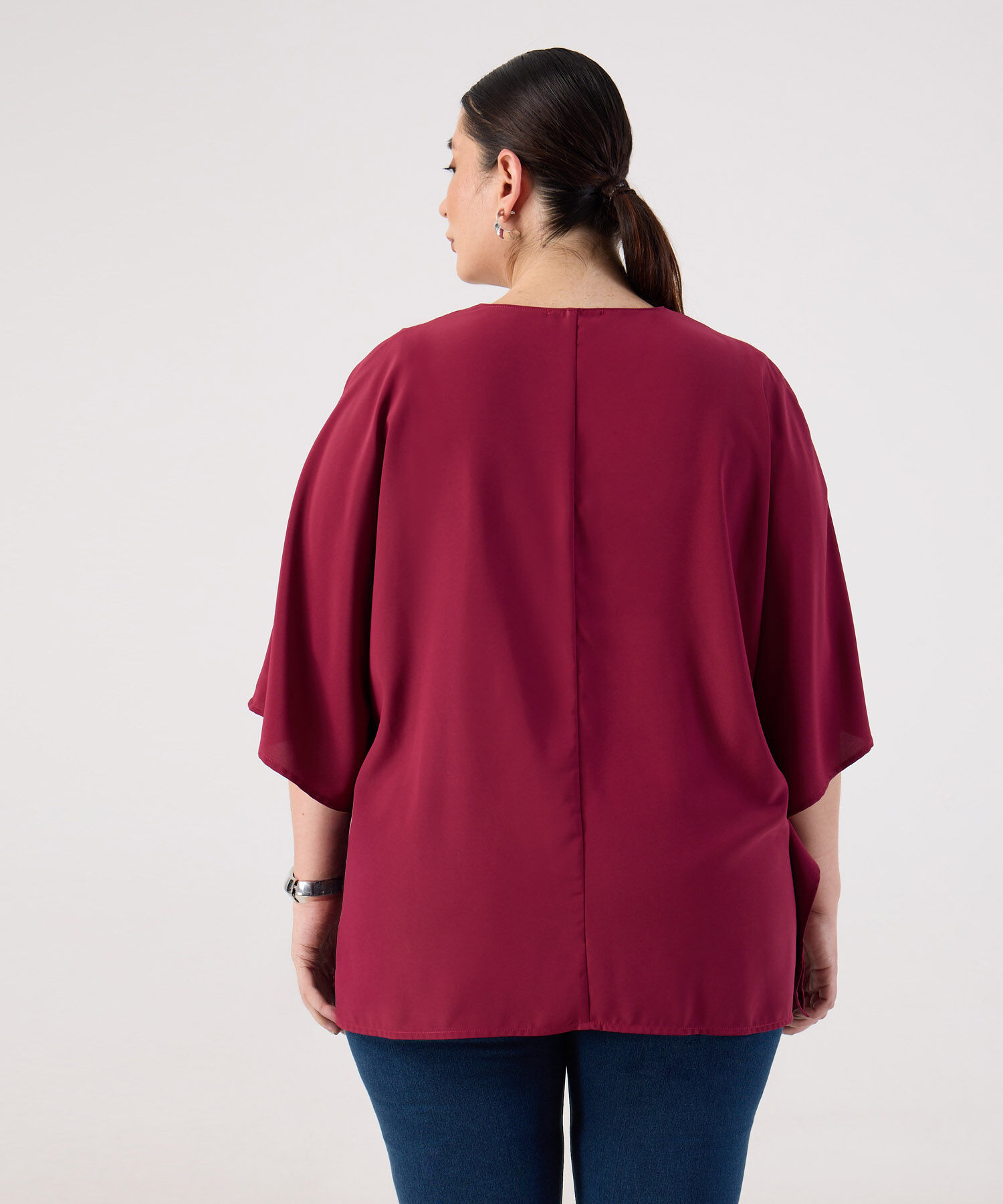 Blusa Satinada