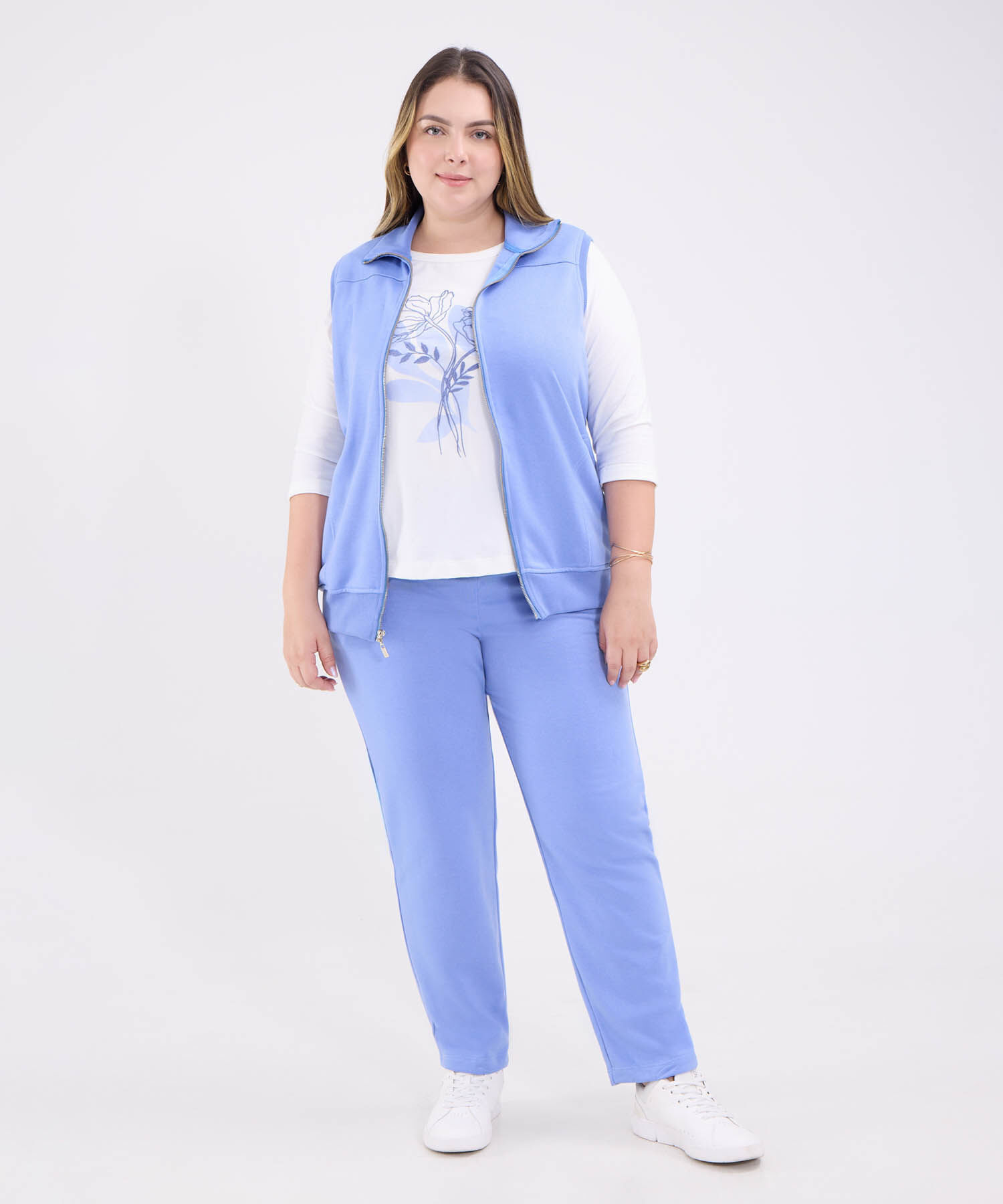 Conjunto de Sudadera Camiseta Estampada