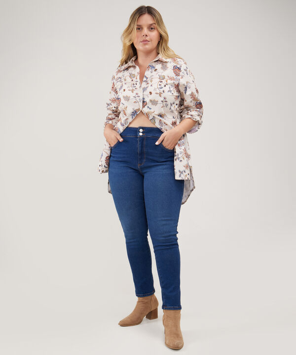 Jean Jegging Tono Medio Oscuro