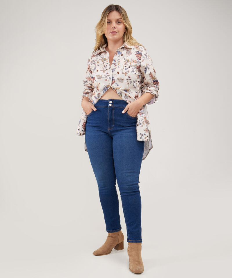 Jean Jegging Tono Medio Oscuro
