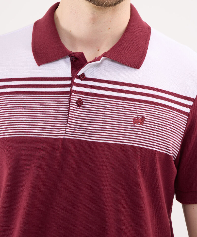 Polo Tejida con Rayas
