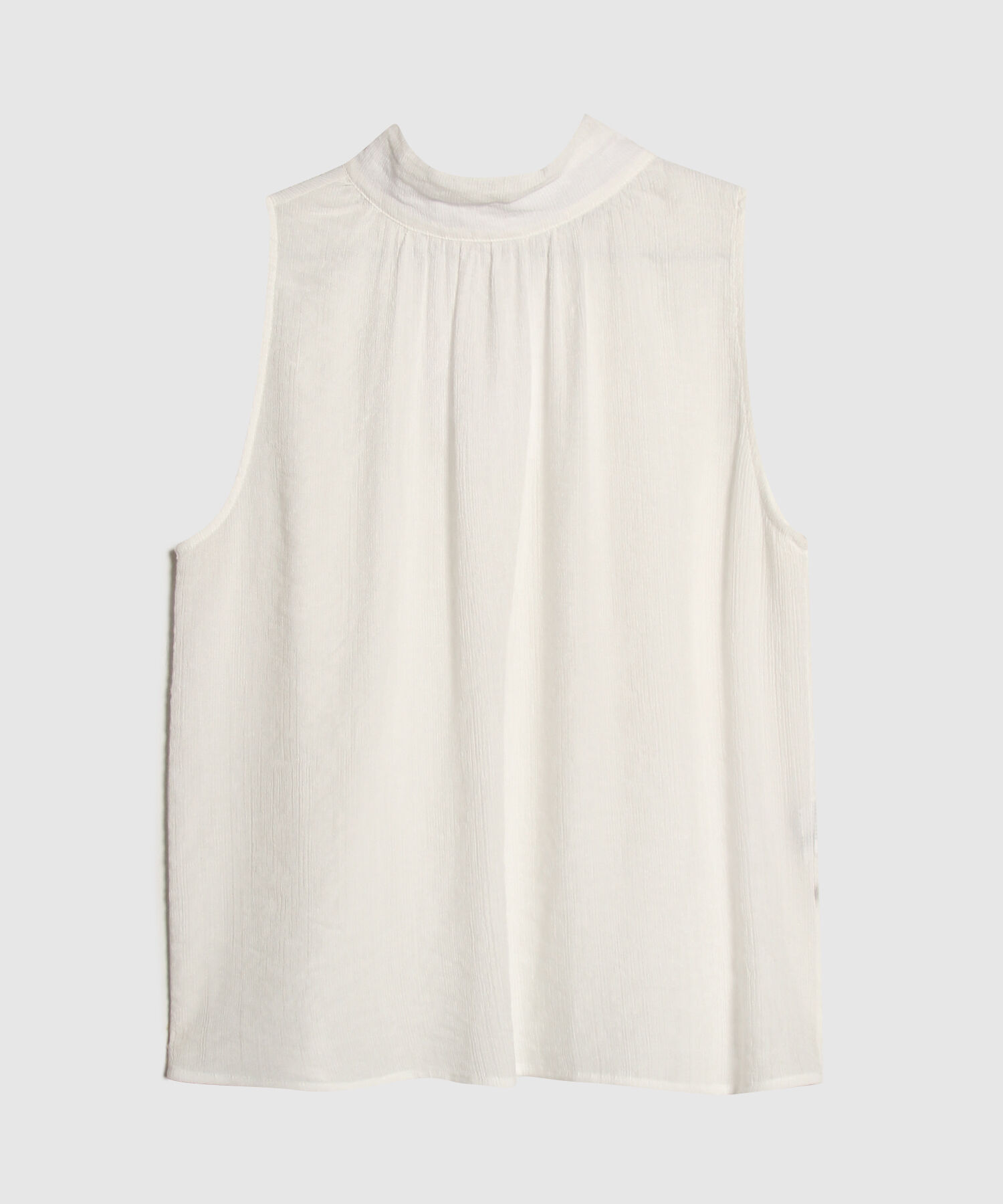 Blusa Cuello Halter, Silueta Fluida