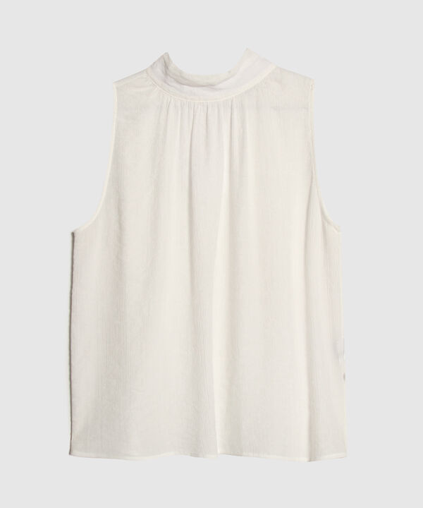 Blusa Cuello Halter, Silueta Fluida