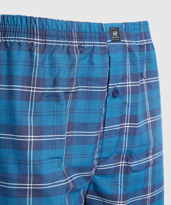 Boxer Para Hombre De Diseño Holgado, Y Estampado En Algodón  image number null