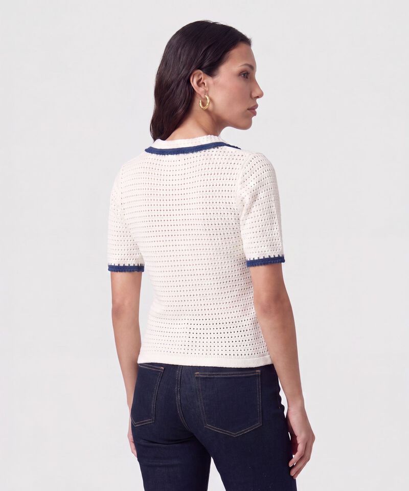 Polo En Tejido De Punto Para Mujer