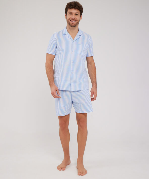 Pijama 2 Piezas Resort, Camisa Manga Corta y Pantal&oacute;n