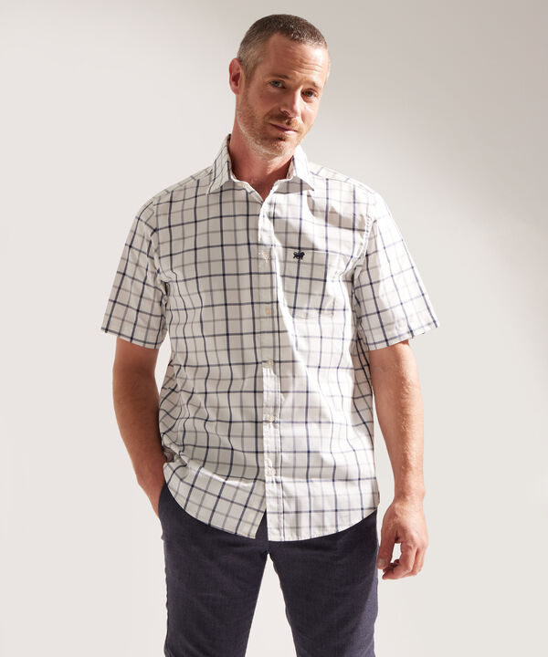 Camisa Manga Corta a Cuadros