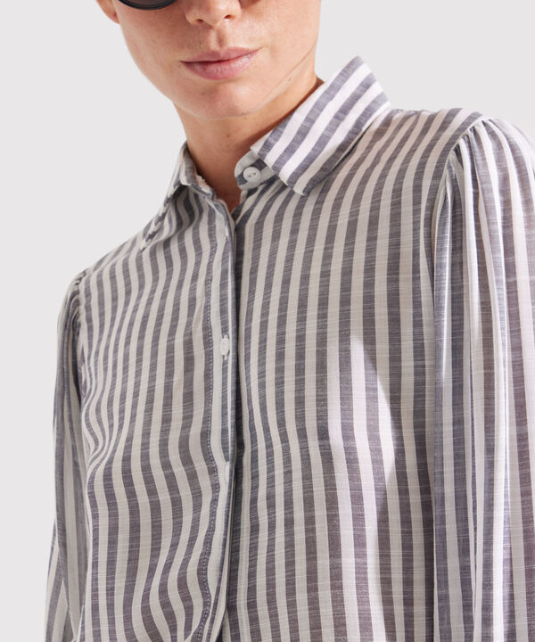 Camisa Manga Larga A Rayas