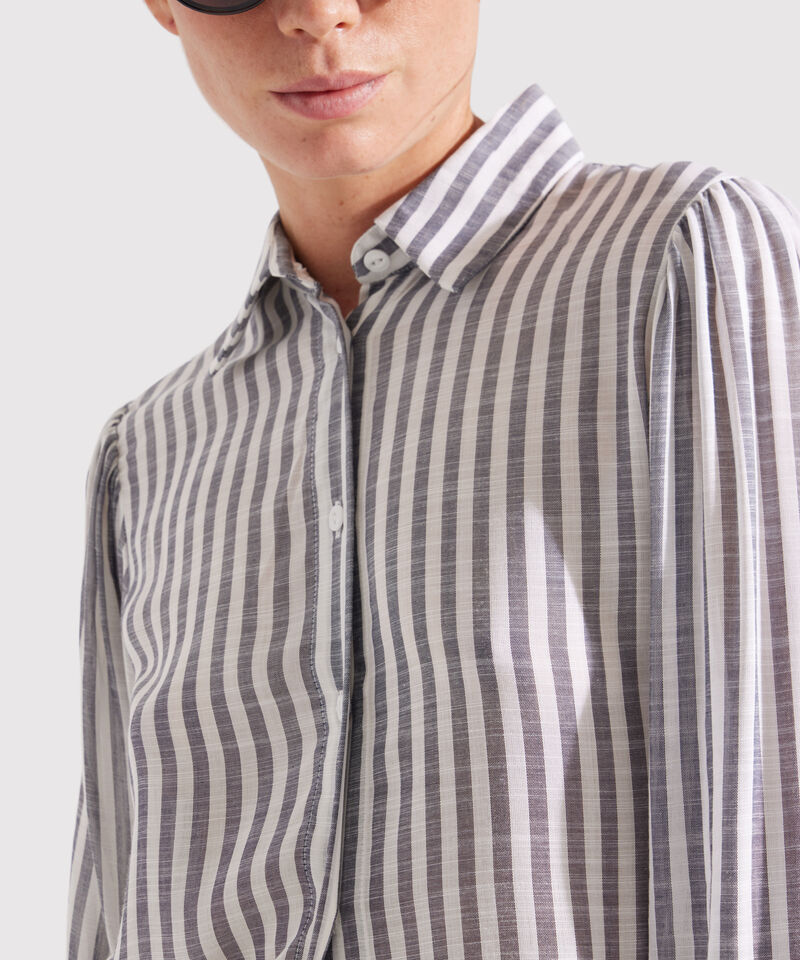 Camisa Manga Larga A Rayas