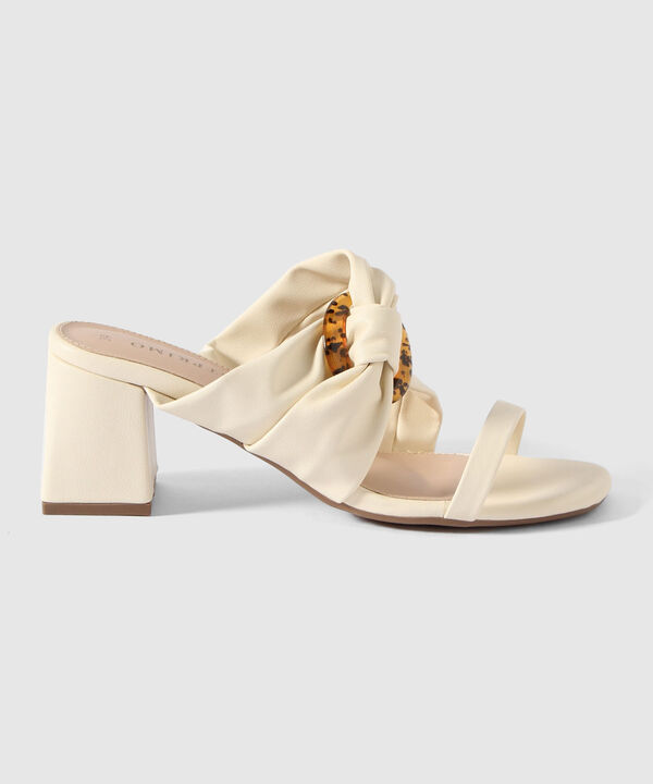 Sandalias Elegantes de Tacón Medio