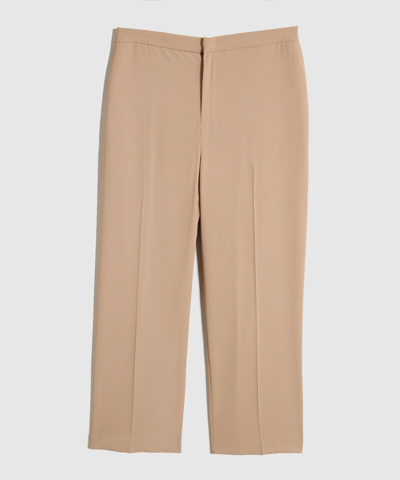 Pantal&oacute;n Recto con Quiebre Marcado Para Mujer Curvy