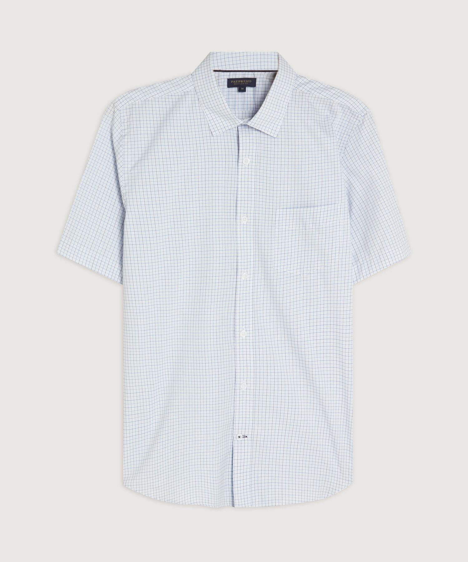 Camisa Manga Corta a Cuadros