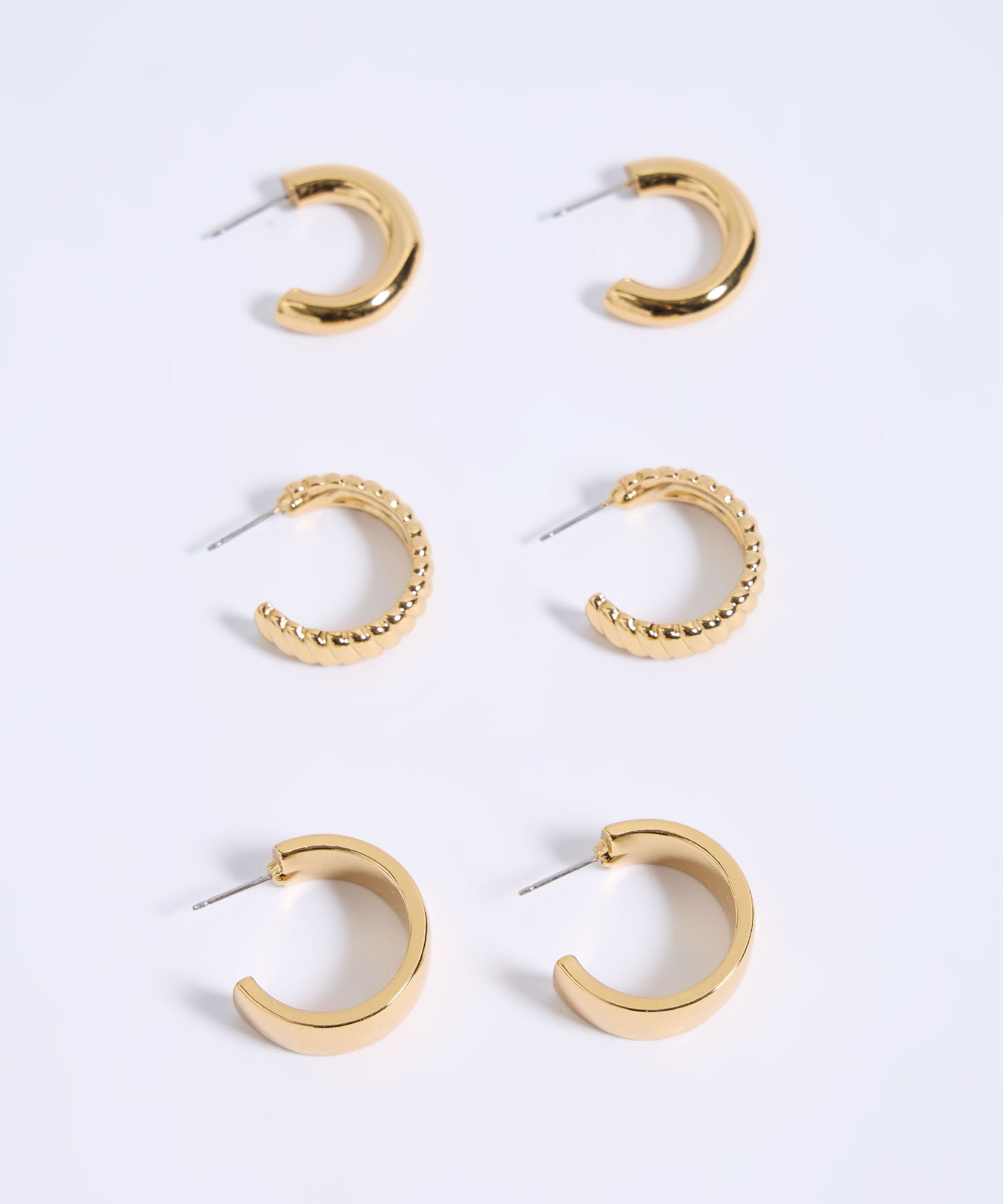 Aretes Set X 3 Pares Ref, Kf241-0772-1