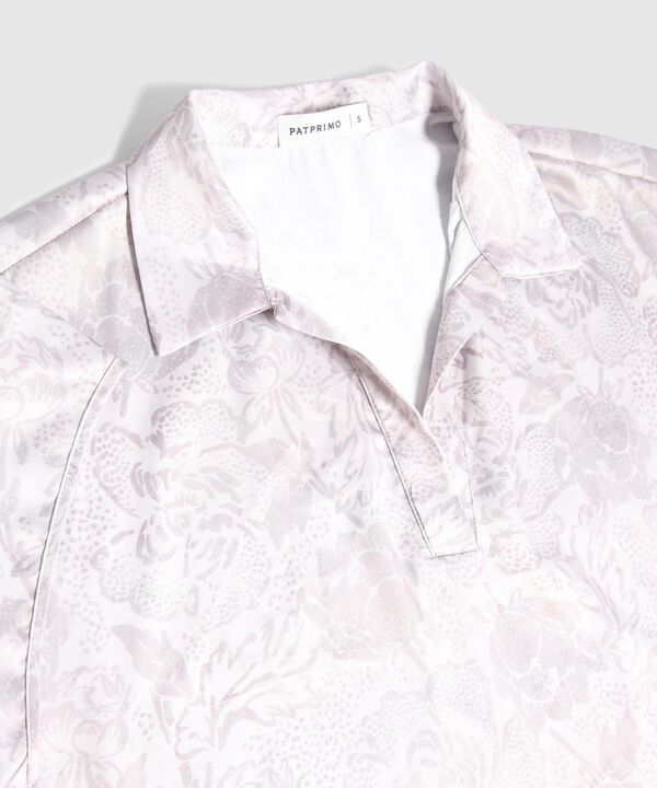 Blusa Manga Corta Estampada  image number null