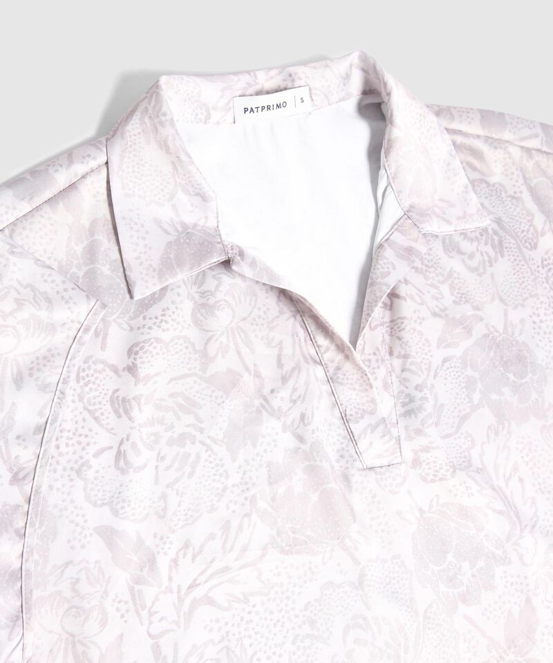 Blusa Manga Corta Estampada 