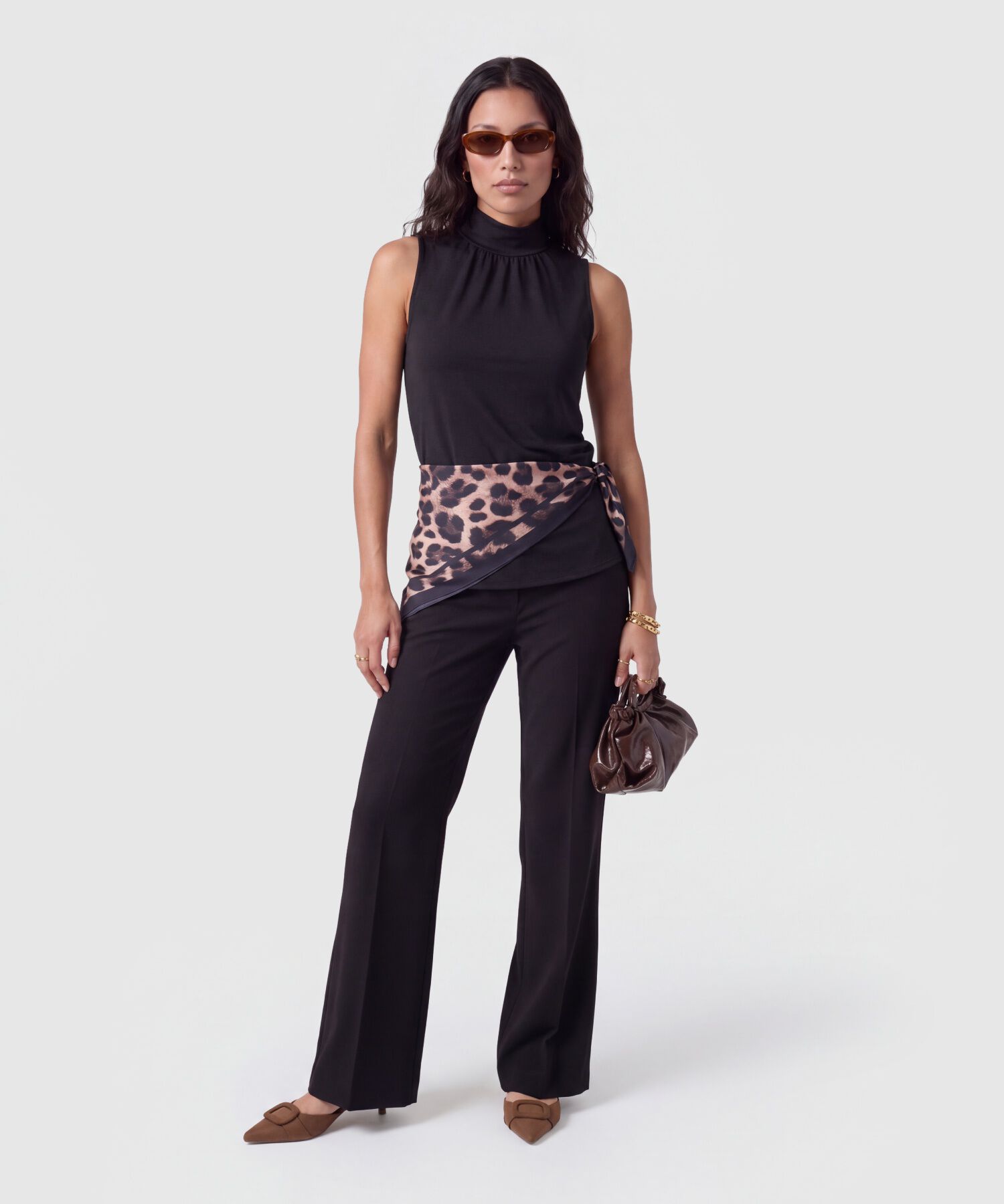 Pantal&oacute;n Bota Semiacampanada Para Mujer