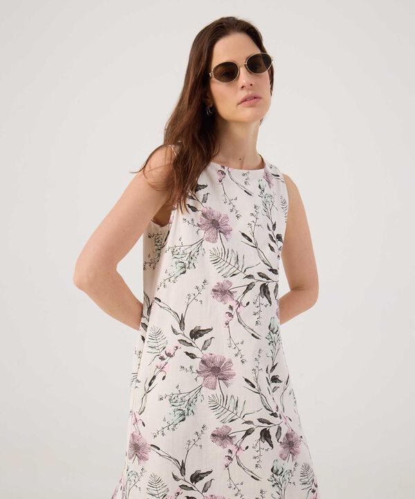 Vestido Corto Estampado image number null