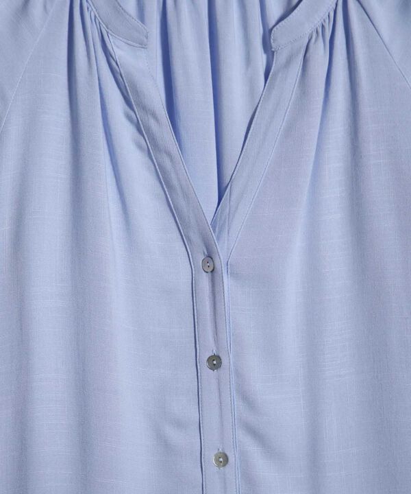 Blusa Manga Tres Cuartos Cuello Neru Unicolor image number null
