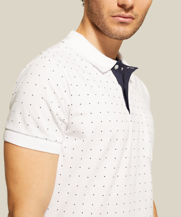 Polo Corte Slim Fit Blanco image number null