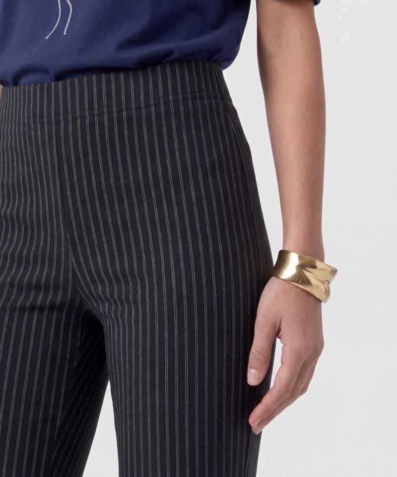 Leggings Flare De Pretina El&aacute;stica Mujer