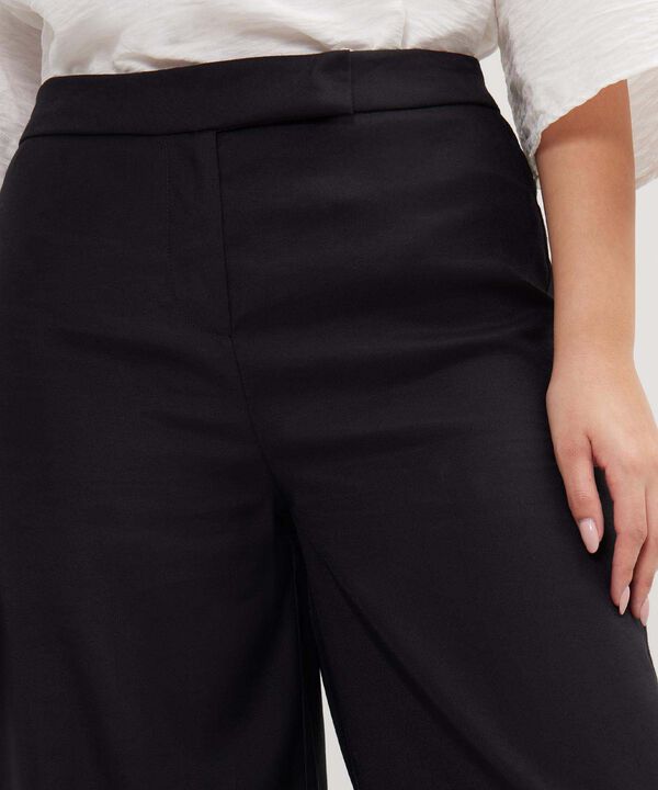 Pantalon Culotte Unicolor image number null