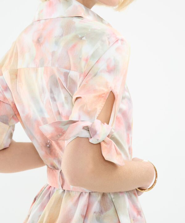 Vestido Camisero Estampado