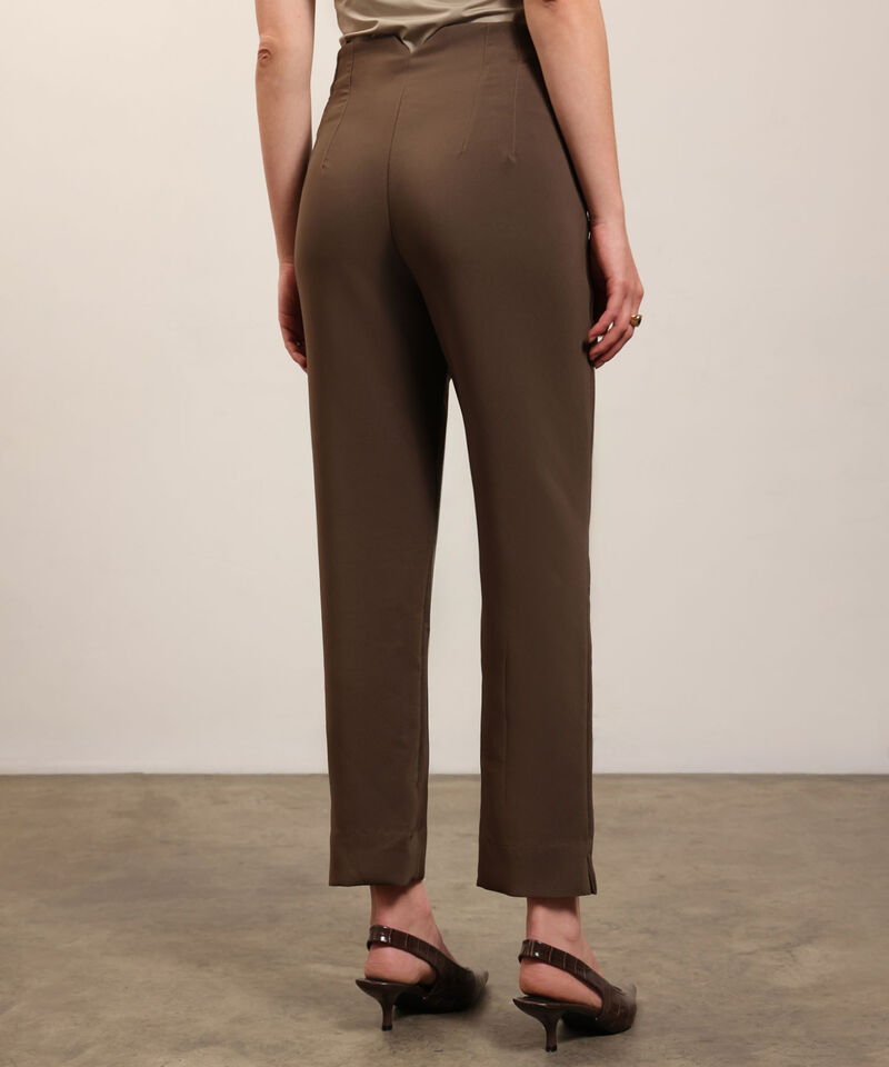 Pantalon Tiro Alto Para Mujer