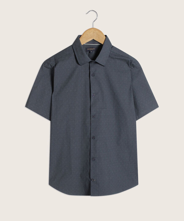 Camisa Estampada Manga Corta
