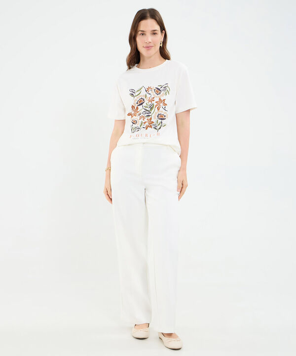 Camiseta manga corta para mujer image number null