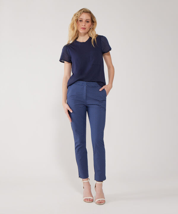Pantalon Clásico Estampado
