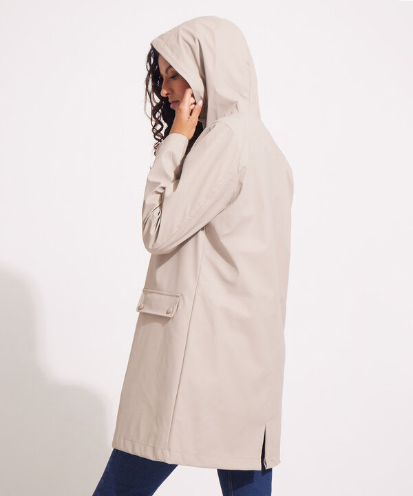 Chaqueta Con Capota Tipo Parka