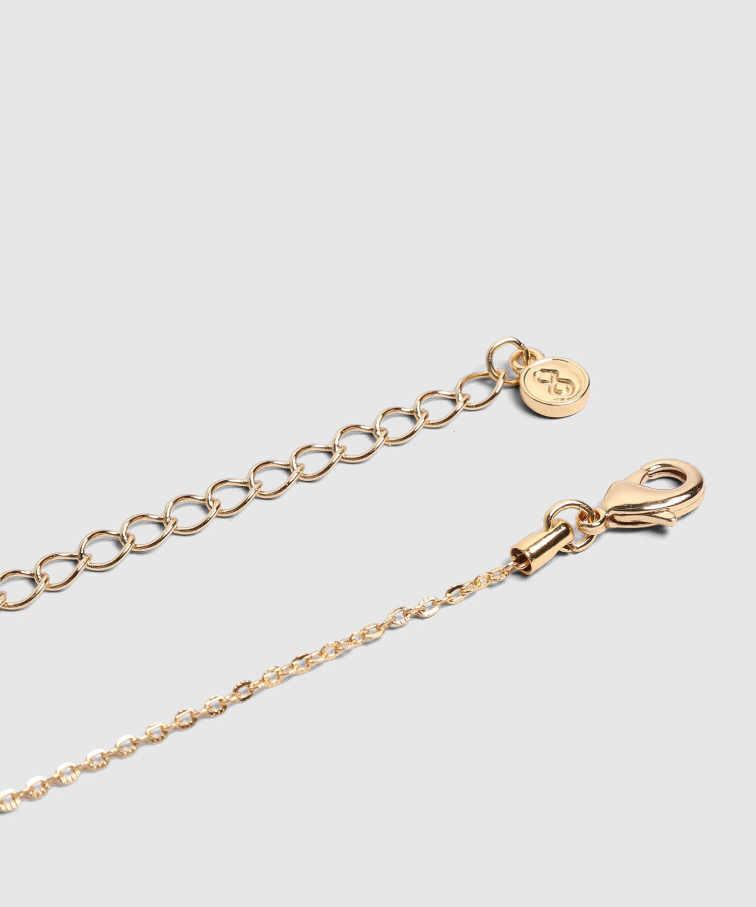 Collar De Cadena Con Dije Entrelazado Mujer