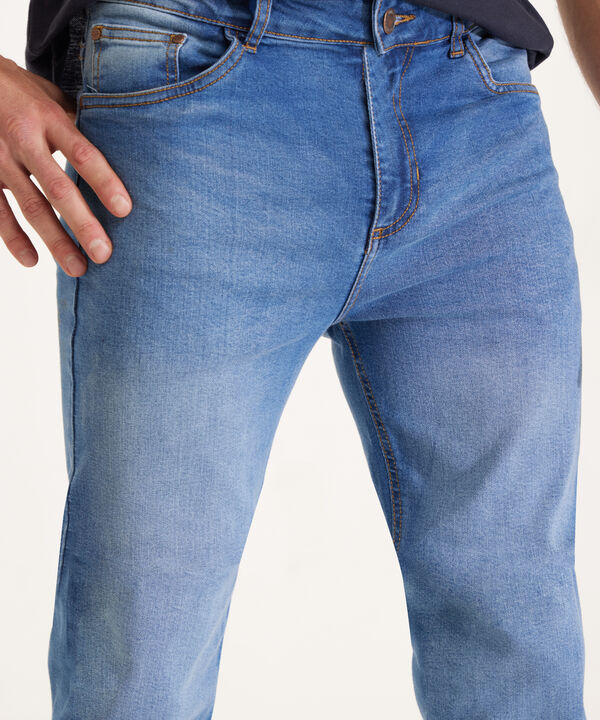 Jean Slim Tono Medio image number null