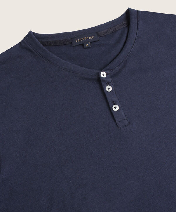 Pijama Manga Larga Cuello Henley