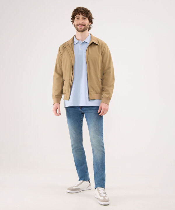 Chaqueta Bomber Cuello Alto