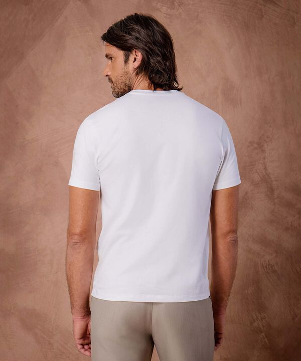 Camiseta Regular Fit Unicolor para Hombre