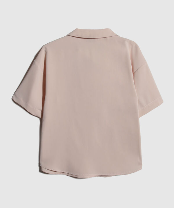 Blusa Unicolor Cuello Resort