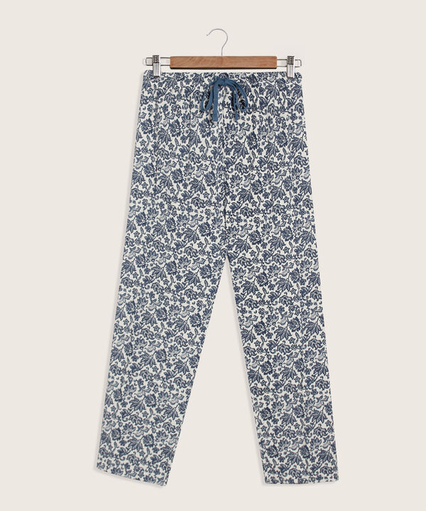 Pijama Mujer Manga Corta Unicolor 