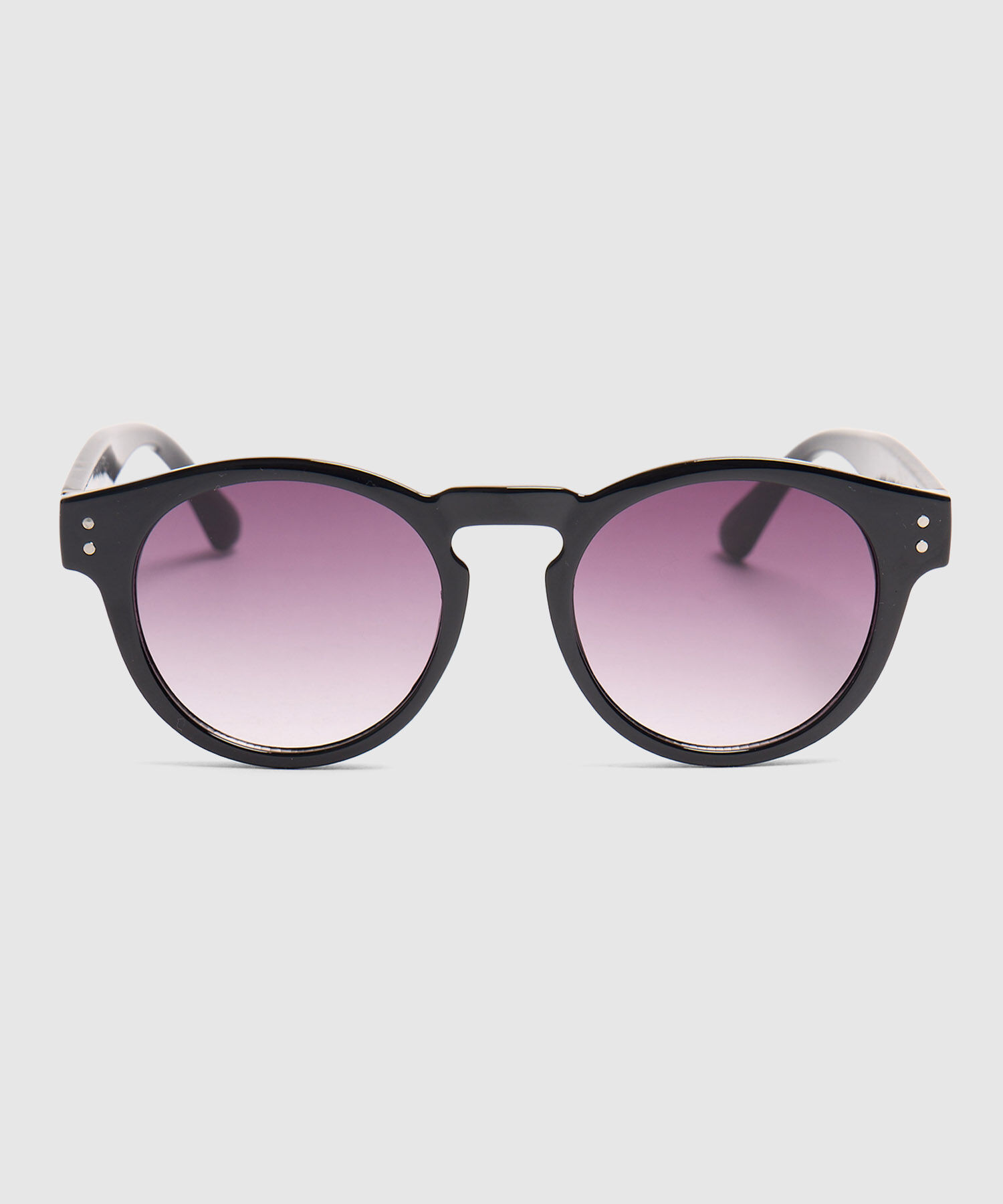 Gafas De Sol Redondas Con Apliques Para Mujer