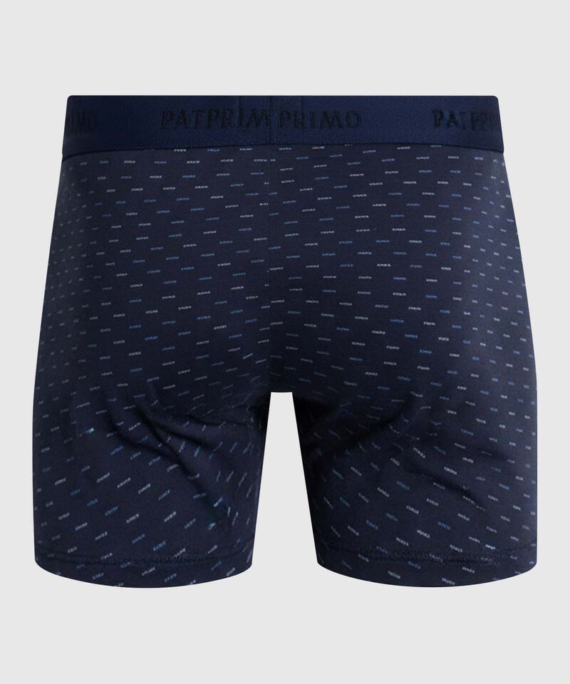 Set X2 B&oacute;xers Medios Con Estampado Para Hombre