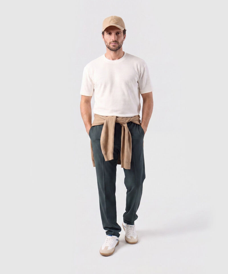 Pantal&oacute;n Casual El&aacute;stico Posterior Hombre