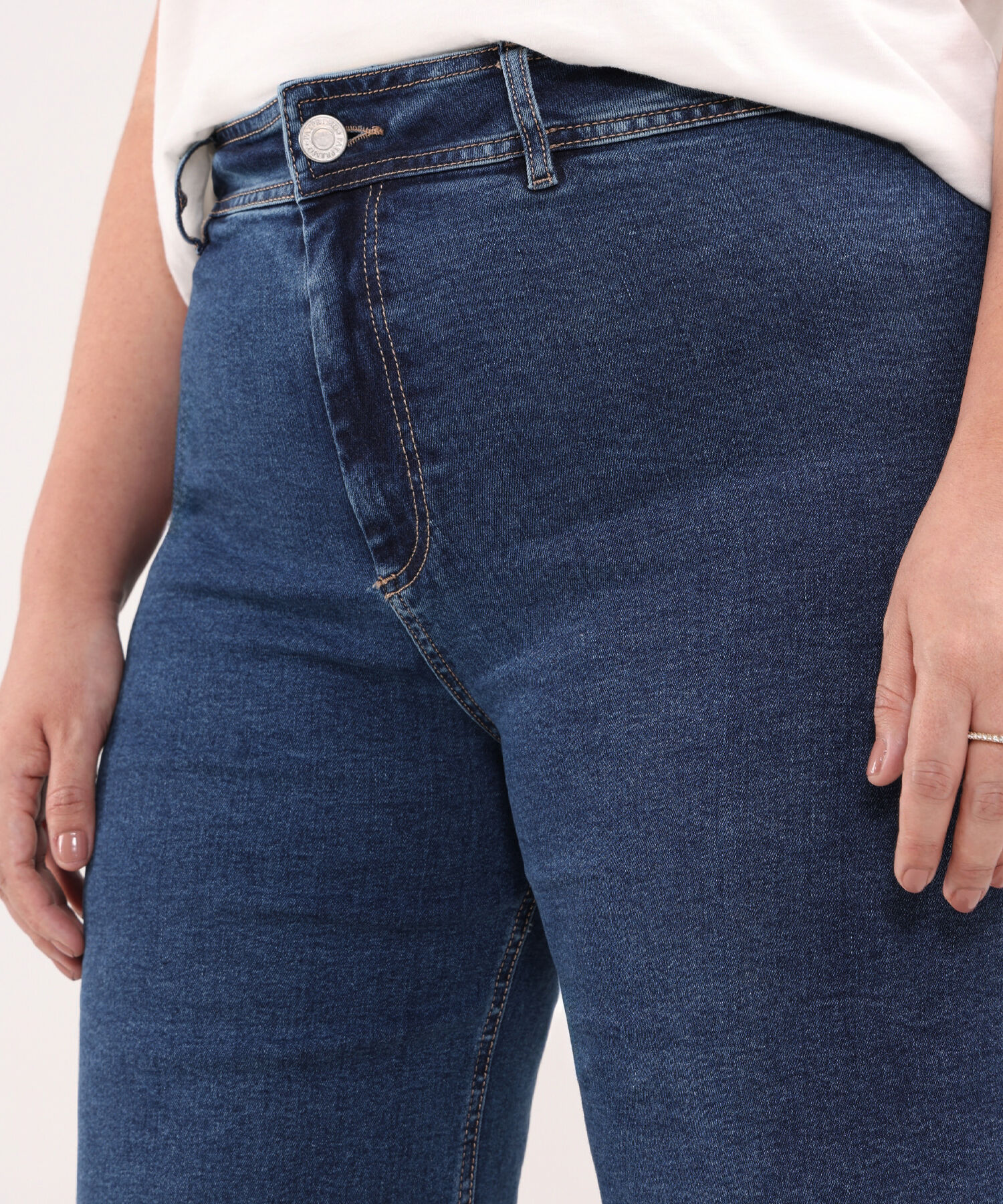 Jean Culotte Tono Azul Medio