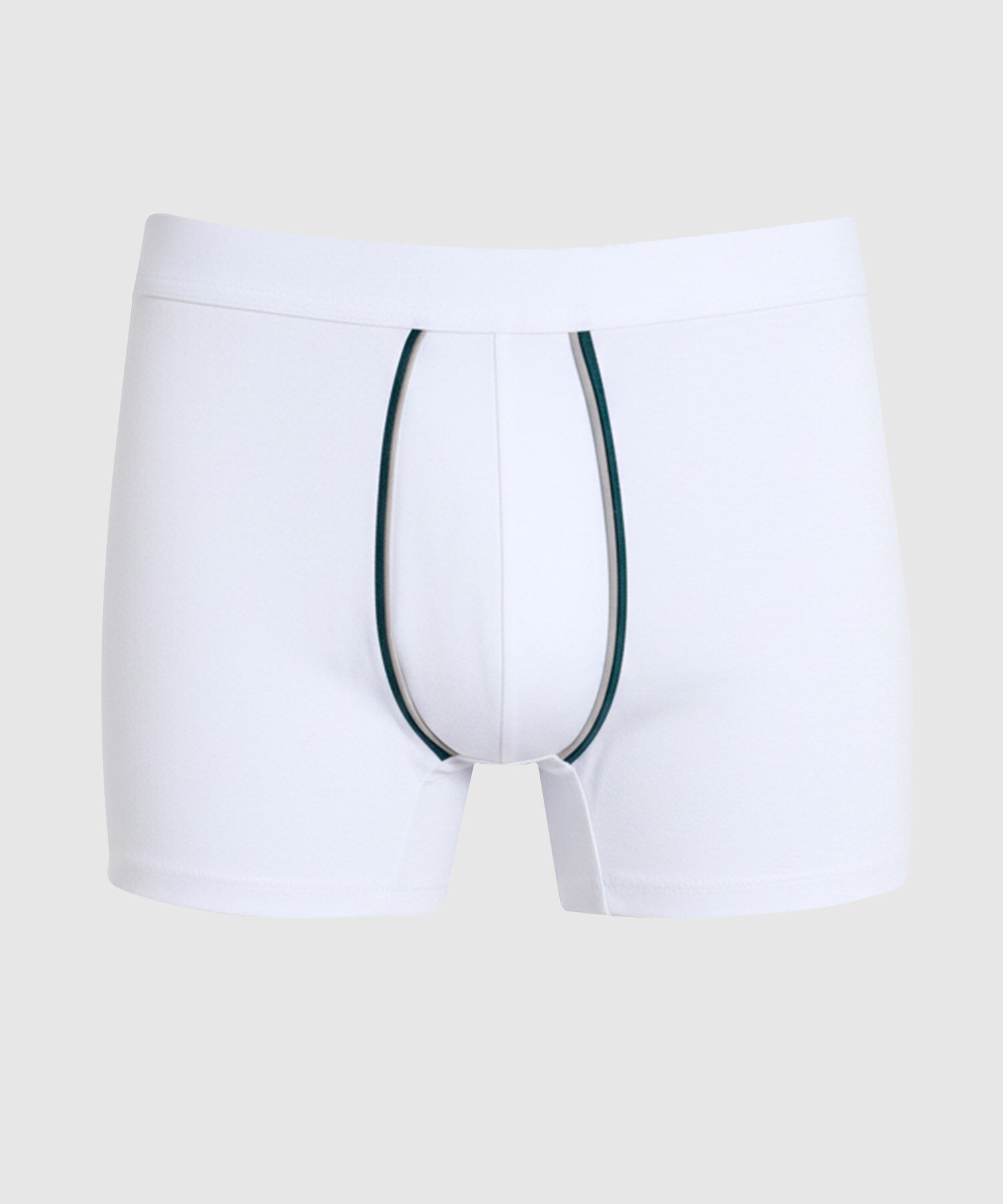 B&oacute;xer Ajustado Con Vivo En Contraste Hombre