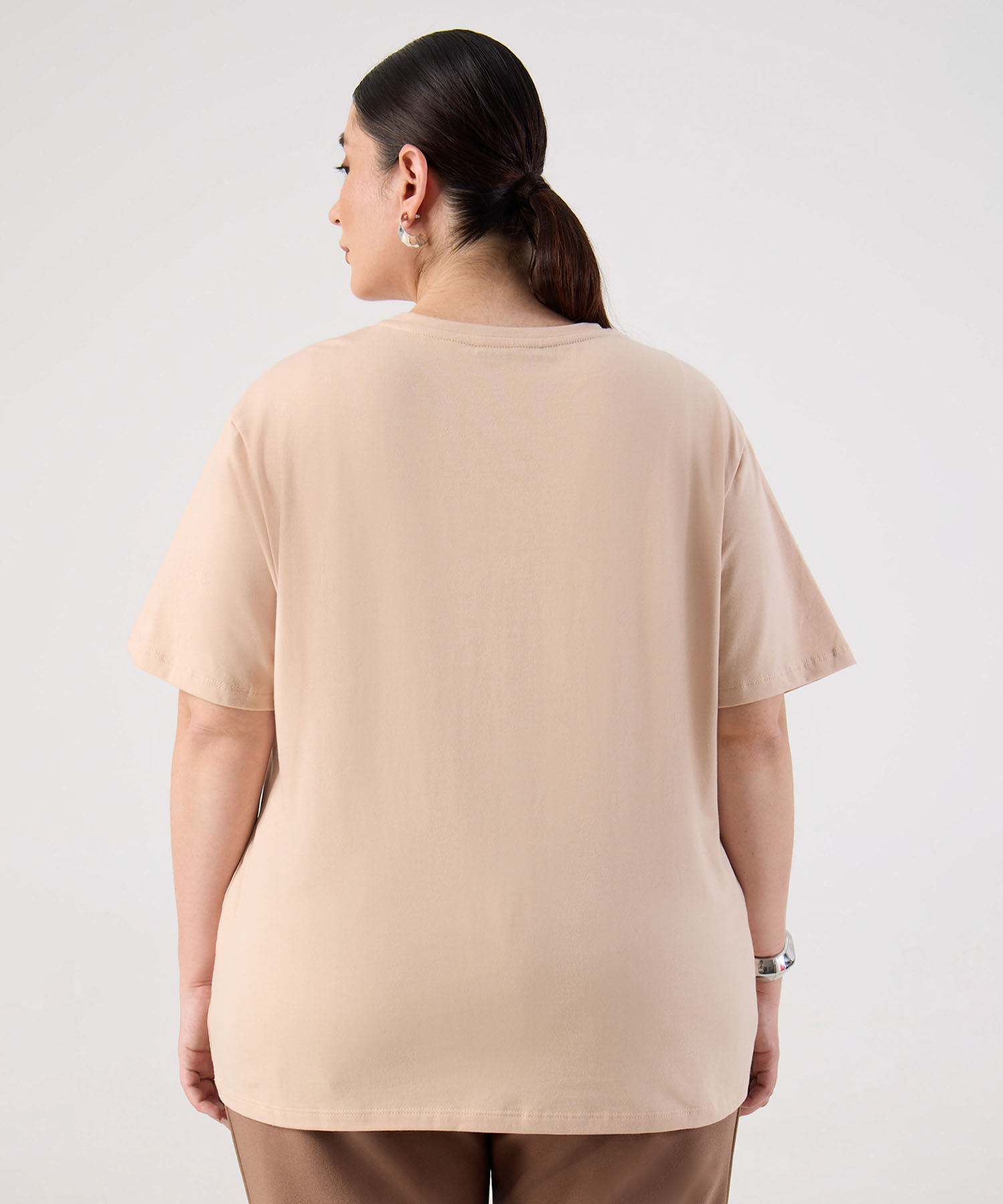 Camiseta Manga Corta para Mujer Curvy