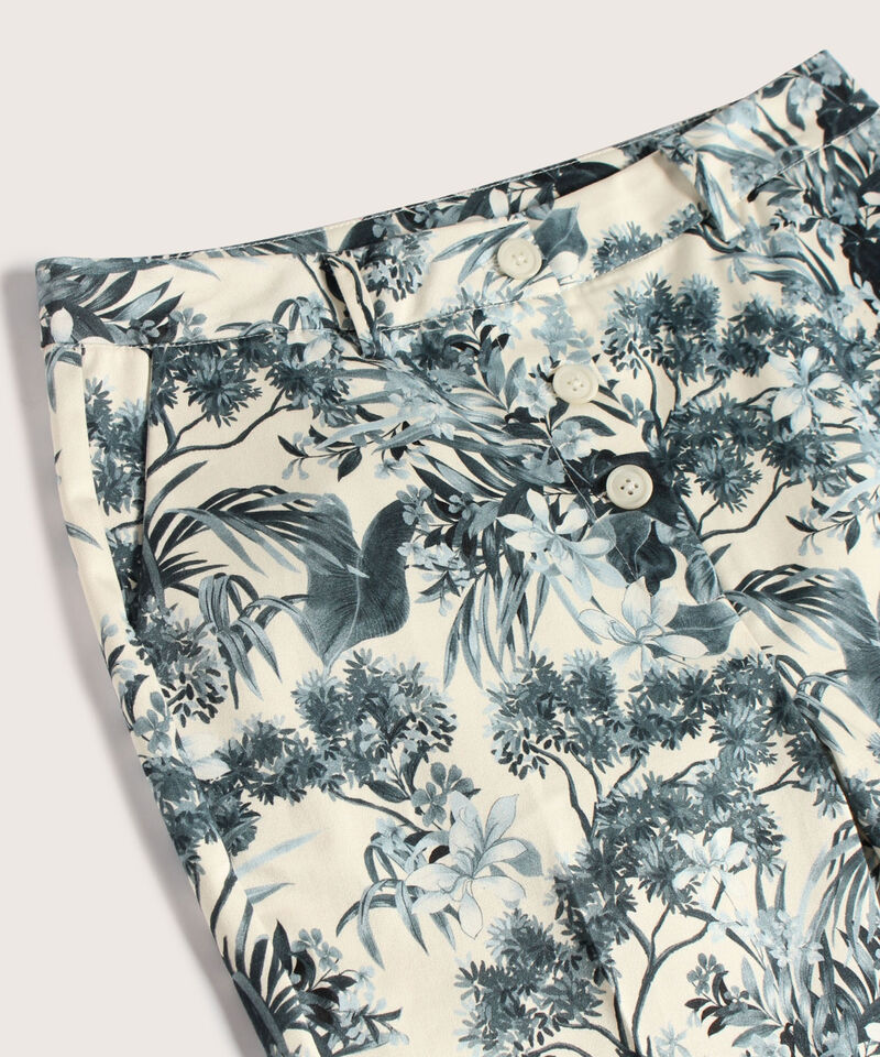 Pantalón Capri Estampado
